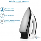 Buy Flipkart SmartBuy 750 W Dry Iron (Grey, White) just at Rs 275 only from Flipkart