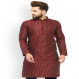 Jompers Multicolour Woven Design Straight Kurta from Myntra at Rs 599 only