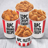 KFC Wednesday Offer: 12 Pcs Boneless Strips Rs 350 | KFC Buckets @ 199 only | Free Ginger with Every Order