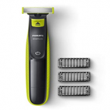 Buy Philips QP2525/10 OneBlade Hybrid Trimmer and Shaver with 3 Trimming Combs (Lime Green) at Rs 1,699 from Amazon