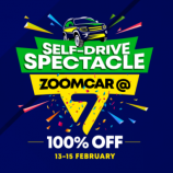Zoomcar Coupons and Offers: Flat 50% Instant Discount + Flat 50% Cashback on Zoomcar Bookings, extra cashback Via Card and wallet Payments