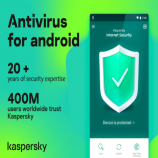 Free Antivirus and Phone Security for Androi devices from Kaspersky 1 year License Key Free