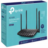 Buy TP-Link Archer C6 1200 Mbps Router (Black, Dual Band) at Rs 1699 from Flipkart