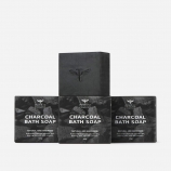 Buy BOMBAY SHAVING COMPANY Activated Bamboo Charcoal Bath Soap, Pack of 3 at Rs 179 only