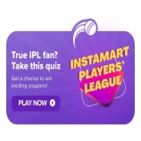 Swiggy Instamart Players League IPL Quiz Contest Answers- Play and Win Rs 100 OFF Instamart Grocery Coupons Everyday