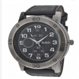 Buy Relish Black Leather Casual Analog Watch For Men at Rs 225 Only