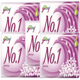 Buy Godrej No.1 Jasmine Soap, 100g (Buy 3 Get 2 Free) At Rs 68 Only From Amazon