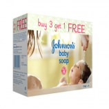 Buy Johnsons baby soap 150g Buy 3 get 1 FREE Only At Rs 198 Only From Amazon Selling Price Rs 300