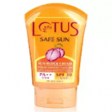 Buy Lotus Herbals Safe Sun Block Cream SPF 30, 50g At Rs 156 Only