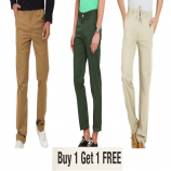 Buy Men's Branded Trousers From LimeRoad + Buy 1 Get 1 FREE