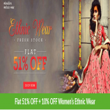 Styletag Coupons Offers : Flat 70% Off On Online shopping Ethnic Dresses & Kurtas May 2018