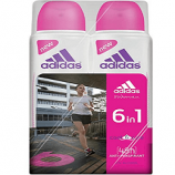 Buy Adidas 6 in 1 Deodorant for Female, 300ml (Pack of 2) at Rs 423 from Amazon