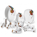 Buy Borosil Melamine Vibgyor Fidenza Dinner Set, 35 Pieces at Rs 2,598 from Amazon