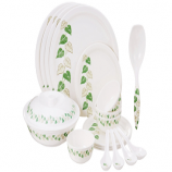 Buy Borosil Milano Mulberry Melamine Dinner Set, 19-Pieces at Rs 955 from Amazon