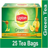 Buy Lipton Honey Lemon Green Tea Bags 25 Pieces at Rs 105 from Amazon