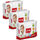 Buy Luvlap Paraben Free Baby Wet Wipes with Aloe Vera (80 Wipes, Pack of 3) at Rs 199 from Amazon