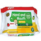 Buy Pigeon Hand and Mouth Wipes 20S 2 in 1 at Rs 195 Amazon 