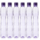 Buy Princeware PET Fridge Bottle, 975 ml, Set of 6, Violet at Rs 243 from Amazon