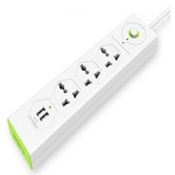 Buy Tukzer 3 Way+2 USB Port Spike Guard at Rs 599 from Amazon