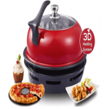 Buy Wonderchef Aluminium Gas Oven Tandoor 4-Pieces, 30cm, Red/Black at Rs 3,685 from Amazon