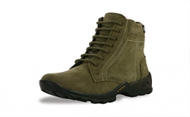 Buy Bacca Bucci Mens Olive Genuine Leather Boots just at Rs 399 only from Amazon