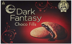 Buy Sunfeast Dark Fantasy Choco Fills, 600g at Rs 190 from Amazon