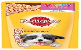 Amazon Pedigree Offer: Buy Pedigree Gravy Puppy Dog Food Chicken & Rice, 80 g Pouch just At Rs 10 From Amazon