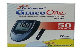 Dr. Morepen BG03 - 50 Strips & Glucometer at Rs 999 from Flipkart