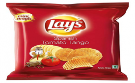 Buy Lays Potato Chips, Spanish Tomato Tango, 90g at Rs 18 from Amazon Pantry