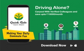 Quick Ride Offer: Get Your First Ride a Free Ride only on Quick Ride, Extra Rs 50 Cashback Via Amazon