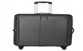 Buy Safari Thorium Sharp Antiscratch 55 Cms Polycarbonate Black Cabin 4 wheels Hard Suitcase at Rs 2024 from Amazon