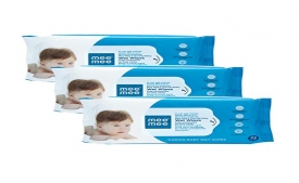 Buy MeeMee Caring Baby Wet Wipes with Aloe Vera (216 Pieces) at Rs 208 from Flipkart