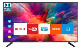 Buy MarQ by Flipkart Dolby 32 inch(80 cm) HD Ready Smart LED TV (32HSHD) at Rs 7,650 from Flipkart (Prepaid), Extra 10% Cashback* on HDFC Bank Debit Cards