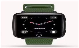 Buy Lenovo Carme Green Smartwatch at Rs 2199 only from Amazon