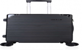 Buy Police  Knob Expandable Cabin Luggage - 20 inch (Black) at Rs 1399 only from Flipkart