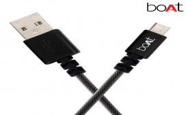 Buy boAt Micro USB 100 1 m Micro USB Cable (Compatible with Mobile, Black, Sync and Charge Cable) at Rs 99 only from Flipkart (Buy 2 at rs 149)