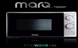 Buy MarQ By Flipkart 20 L with 5 Power Levels Solo Microwave Oven at Rs 3599 from Flipkart
