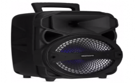 Buy Gizmore GIZ WHEELZ T1050 10 W Bluetooth Party Speaker (Black, Mono Channel) at Rs 1899 from Flipkart