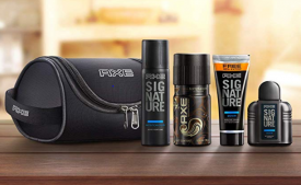Buy Axe Men’s Grooming Kit (Travel Bag Free) at Rs 433 only from Amazon