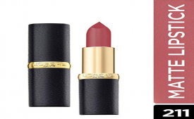 L'Oreal Paris Color Riche Moist Matte Lipstick, 211 Spring Rosette, 3.7g at Rs 300 from Amazon