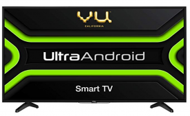 Buy Vu 80 cm (32 inches) HD Ready UltraAndroid LED TV 32GA (2019 Model) at Rs 10,999 from Amazon