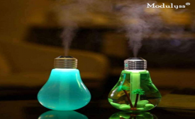 Buy Modulyss® USB Humidifier Ultrasonic 7 Color Changing LED Lamps 400ml Mini Humidifiers Desktop Night Lights at Rs 449 only from Amazon