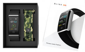 Blink GO Silver Case Fitness Wearable Band at Rs 1679 from Myntra