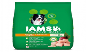 Buy Foodie Puppies IAMS Proactive Health Adult Small & Medium Breed Dogs from Flipkart Amazon starting just at Rs 1121, Extra 15% Cashback