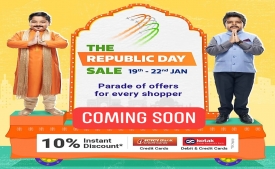 Flipkart Republic Day Sale [19th-22nd Jan 2020]: Get Upto 80% OFF on Branded Clothing, Electronics, Mobiles + Extra 10% instant Discount On ICICI & Kotak Bank Cards