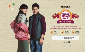 Amazon Clothing Offer: Get Upto 60% to 80% OFF on Top Branded Clothings only from Amazon, Extra 10% Instant discount + 15% Amazon Cashback*