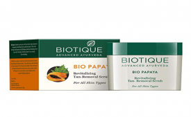 Biotique Bio Papaya Revitalizing Tan-Removal Scrub @ Rs 364 from Amazon