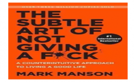 Buy The Subtle Art of Not Giving a F*ck- A Counterintuitive Approach to Living a Good Life Book (English, Paperback) by Mark Manson from Amazon @ Rs 249