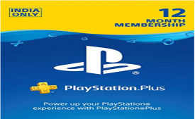 PlayStation Plus 12 Month Membership Offer From Amazon @ Rs 2,099