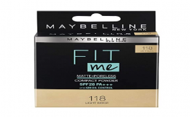 Buy Maybelline Fit Me Compact, Natural Ivory, 8 g at Rs 95 from Amazon (apply 5% off coupon)